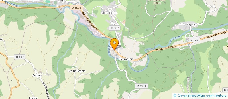 localisation de l'entreprise MADAME NADEGE CHAMAKOFF à MUSIEGES