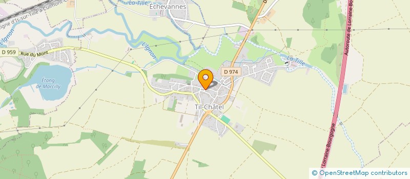 localisation de l'entreprise MADAME NADEGE CHAPELLE  TIL-CHATEL