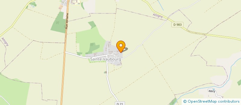 localisation de l'entreprise MADAME NADEGE CHATELAIN  ATTIGNY