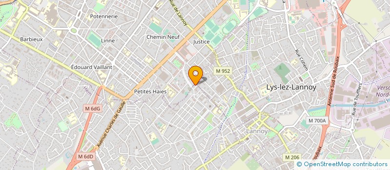 localisation de l'entreprise MADAME NADEGE CITERNE  HEM