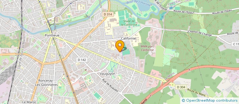 localisation de l'entreprise MADAME NADEGE CIVILIS  LE MANS