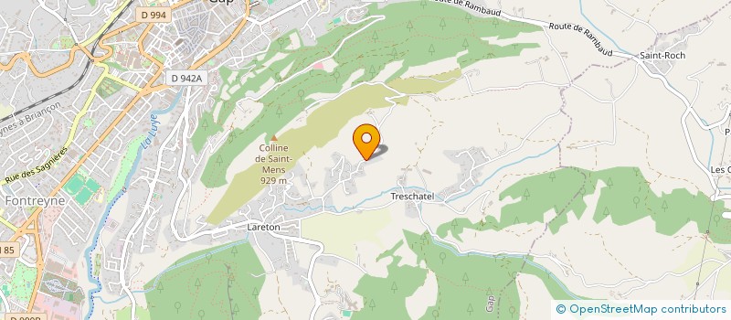 localisation de l'entreprise MADAME NADEGE CLAVEL  GAP