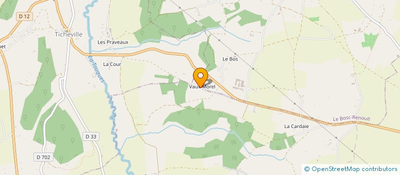 localisation de l'entreprise MADAME NADEGE CLERET à LE BOSC-RENOULT