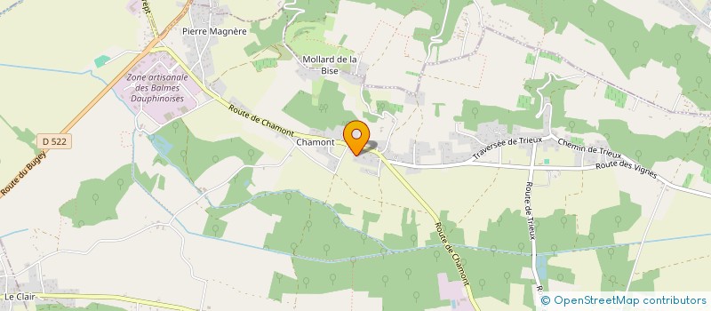 localisation de l'entreprise MADAME NADEGE COLLANTES  SAINT-CHEF