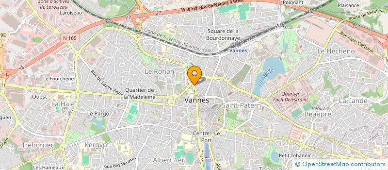 localisation de l'entreprise MADAME NADEGE COLOMBEL à VANNES