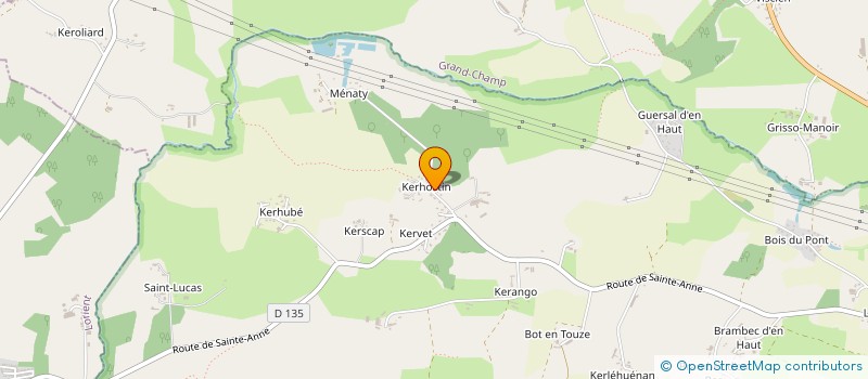 localisation de l'entreprise MADAME NADEGE COLOMBEL  PLESCOP