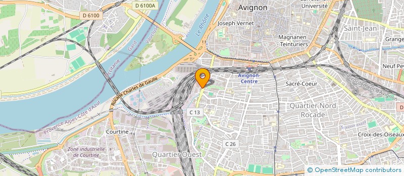 localisation de l'entreprise MADAME NADEGE CONSTANTIN MARTINET  AVIGNON