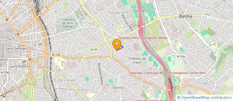 localisation de l'entreprise MADAME NADEGE COSTA à TOULOUSE