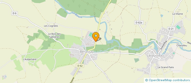 localisation de l'entreprise MADAME NADEGE CROCHU  BOIVRE-LA-VALLEE