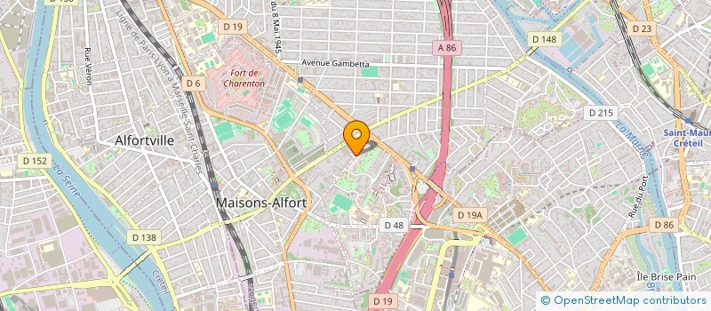 localisation de l'entreprise MADAME NADEGE CUSTODERO  MAISONS-ALFORT