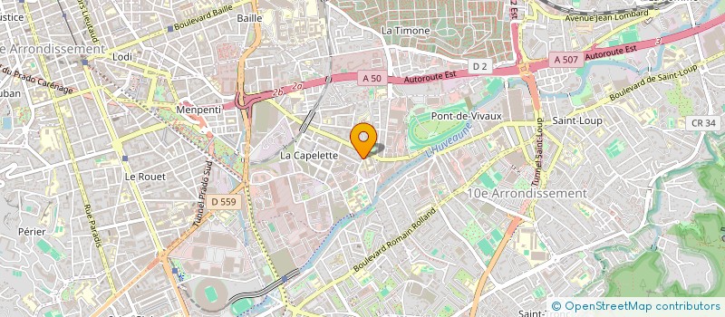 localisation de l'entreprise MADAME NADEGE DAGUET à MARSEILLE