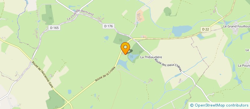 localisation de l'entreprise MADAME NADEGE DANDIN  BEAULIEU-SOUS-PARTHENAY