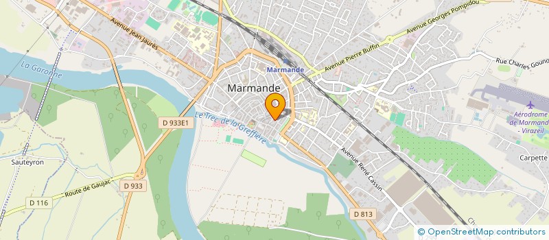 localisation de l'entreprise MADAME NADEGE DAUBA  CANEJAN