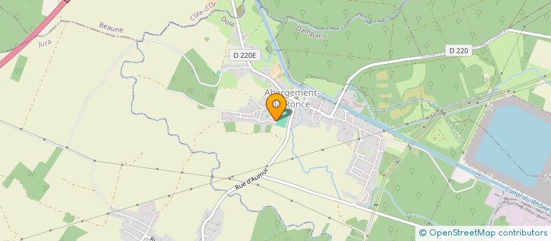 localisation de l'entreprise MADAME NADEGE DAUVISSAT  ABERGEMENT-LA-RONCE