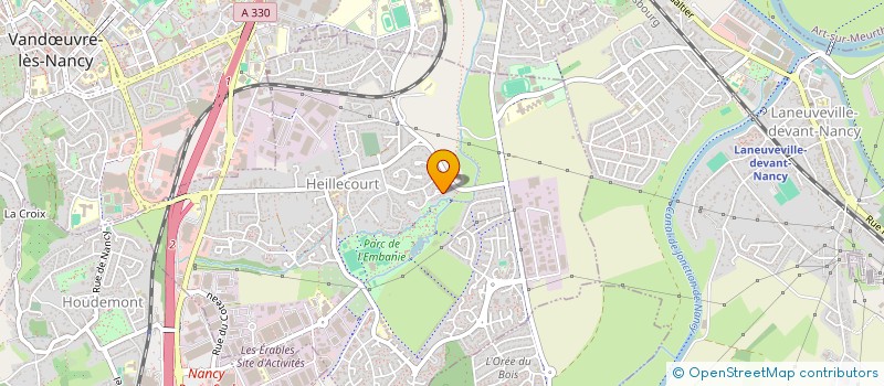 localisation de l'entreprise MADAME NADEGE DELINCHANT à HEILLECOURT