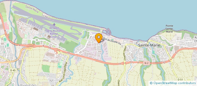 localisation de l'entreprise MADAME NADEGE DESPREZ  SAINTE-MARIE