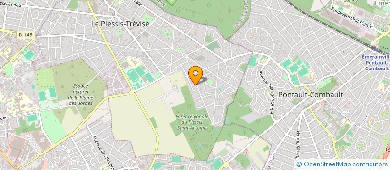 localisation de l'entreprise MADAME NADEGE DESPREZ  LE PLESSIS-TREVISE