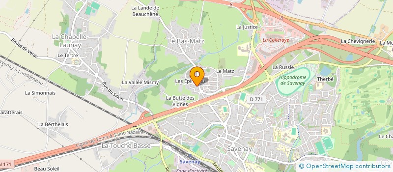 localisation de l'entreprise MADAME NADEGE DIAIS  QUILLY