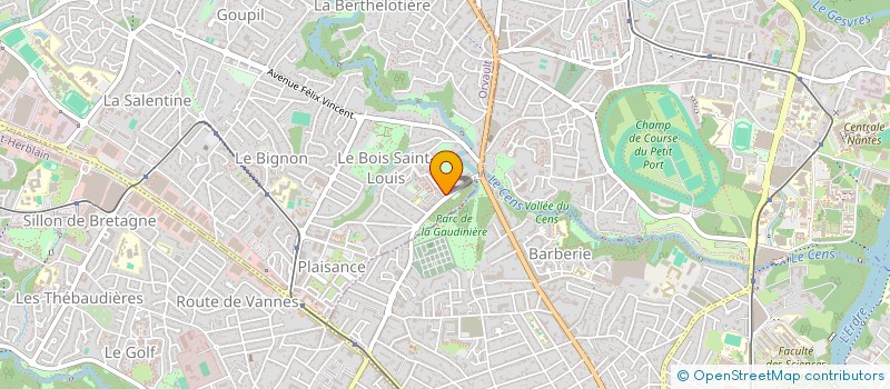 localisation de l'entreprise MADAME NADEGE DRAME à ORVAULT
