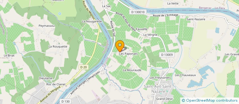 localisation de l'entreprise MADAME NADEGE DROUART  SAINT-AVIT-SAINT-NAZAIRE