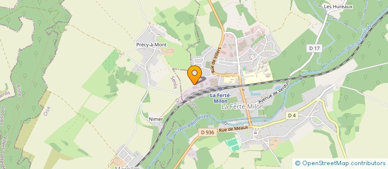 localisation de l'entreprise MADAME NADEGE DRUEL à LA FERTE-MILON