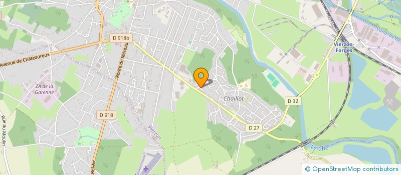 localisation de l'entreprise MADAME NADEGE DUGUIT  VIERZON