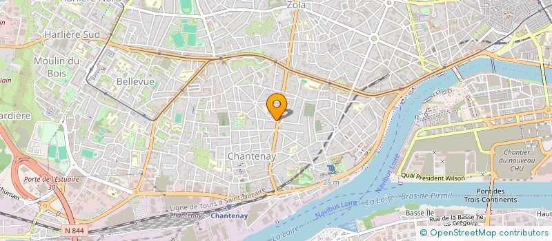 localisation de l'entreprise MADAME NADEGE DURAND à NANTES