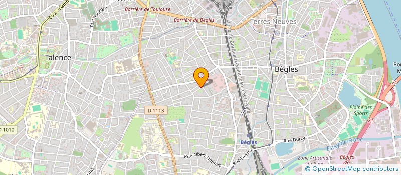 localisation de l'entreprise MADAME NADEGE DURON à BEGLES
