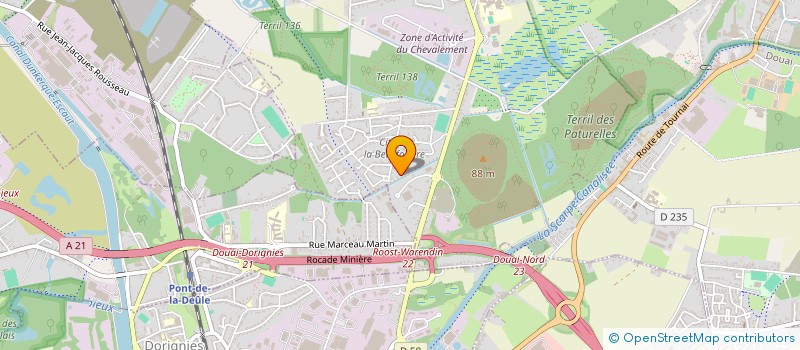 localisation de l'entreprise MADAME NADEGE ERMAILD  ROOST-WARENDIN