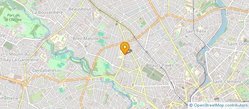 localisation de l'entreprise MADAME NADEGE EVAIN à NANTES