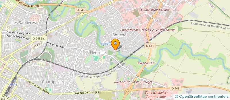 localisation de l'entreprise MADAME NADEGE FELIX à NIORT