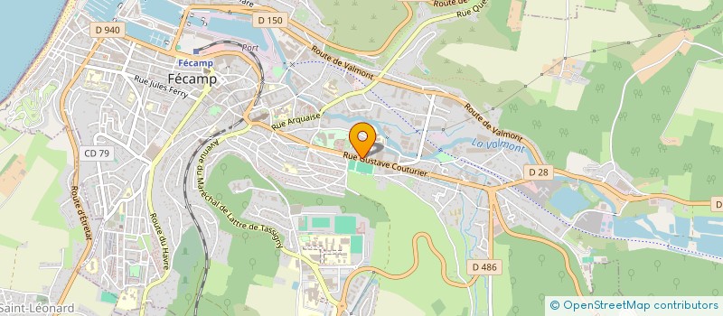 localisation de l'entreprise MADAME NADEGE FICARELLI  FECAMP