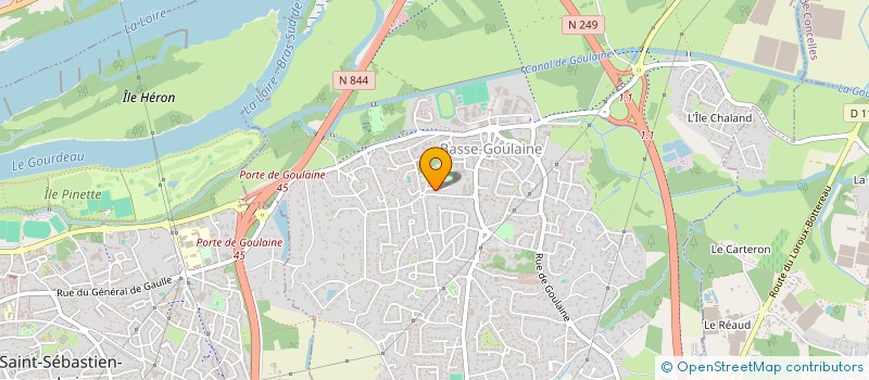 localisation de l'entreprise MADAME NADEGE FILLION  BASSE-GOULAINE