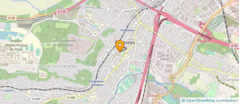 localisation de l'entreprise MADAME NADEGE FRENOT à PALAISEAU