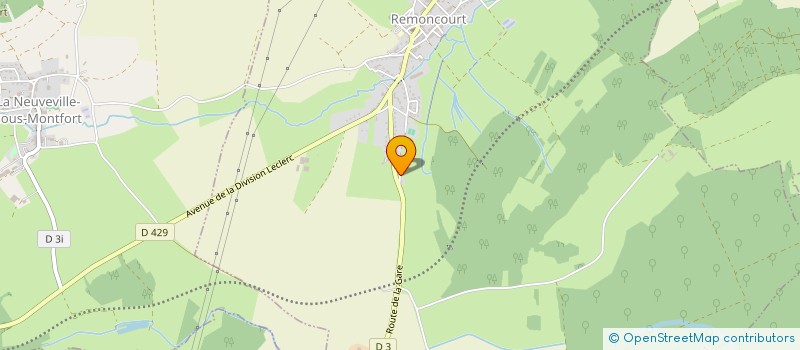 localisation de l'entreprise MADAME NADEGE FRNAZ  REMONCOURT