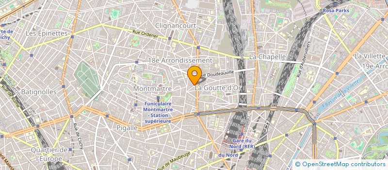 localisation de l'entreprise MADAME NADEGE GAILLARD  PARIS