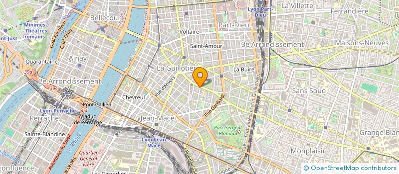 localisation de l'entreprise MADAME NADEGE GALLET  LYON