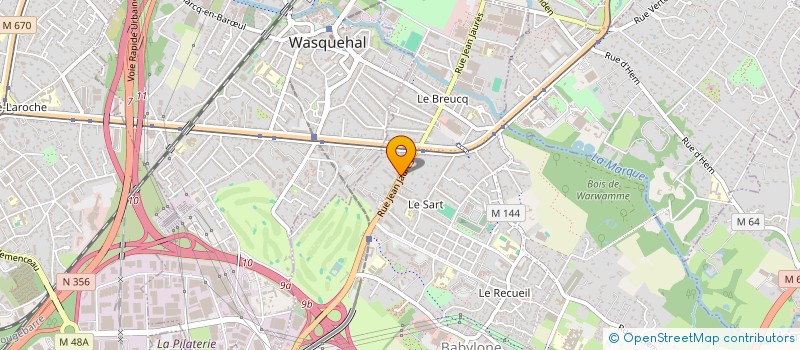 localisation de l'entreprise MADAME NADEGE GALLET à VILLENEUVE-D'ASCQ