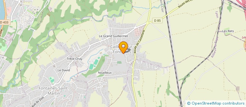 localisation de l'entreprise MADAME NADEGE GALY à FONTAINES-SAINT-MARTIN