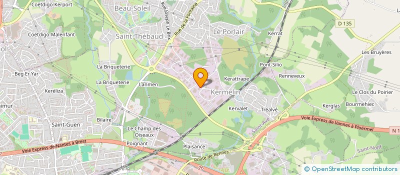 localisation de l'entreprise MADAME NADEGE GAUTHIER  SAINT-AVE