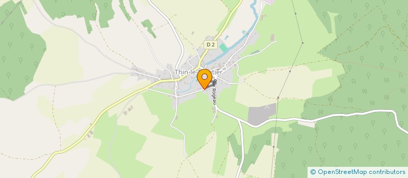 localisation de l'entreprise MADAME NADEGE GENCOURT  THIN-LE-MOUTIER