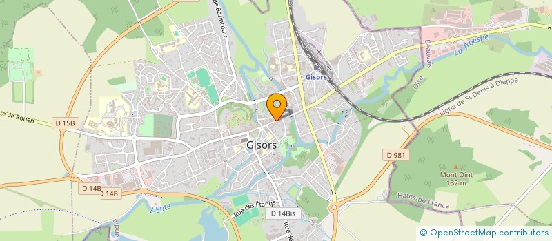 localisation de l'entreprise MADAME NADEGE GOULARD à GISORS