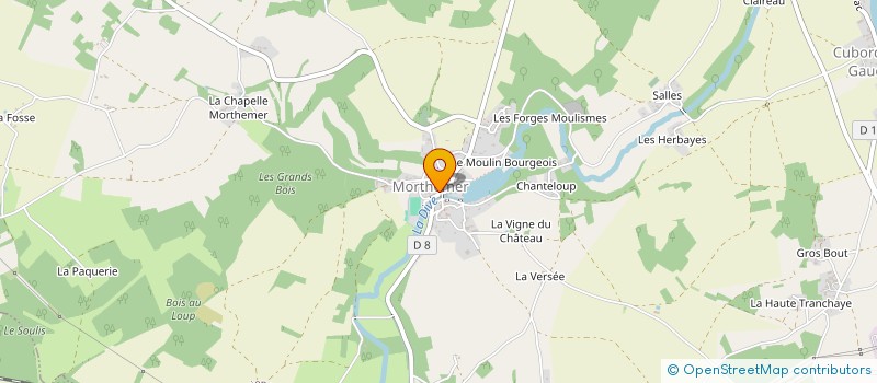 localisation de l'entreprise MADAME NADEGE GRATEAU  CHAUVIGNY