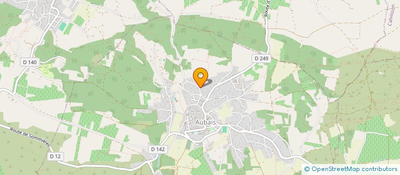 localisation de l'entreprise MADAME NADEGE GRONDIN  AUBAIS