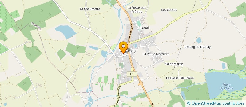 localisation de l'entreprise MADAME NADEGE GROUSSARD à LE CONTROIS-EN-SOLOGNE