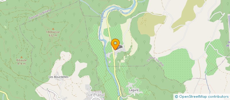 localisation de l'entreprise MADAME NADEGE GUY-DARDE  VILLEMAGNE-L'ARGENTIERE