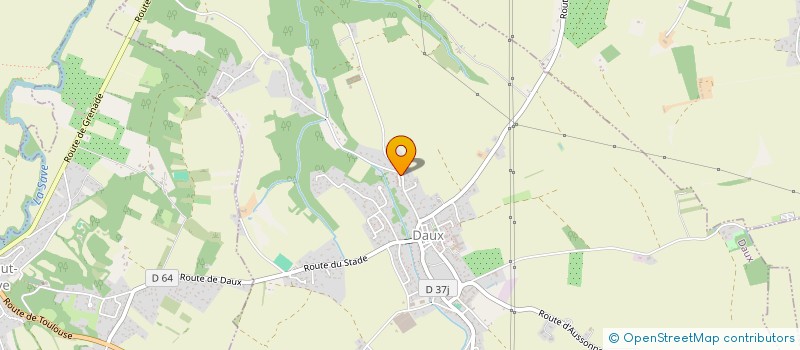 localisation de l'entreprise MADAME NADEGE GUYOTTE  DAUX