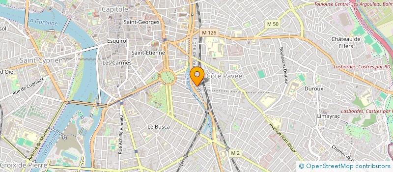 localisation de l'entreprise MADAME NADEGE HALLER à TOULOUSE