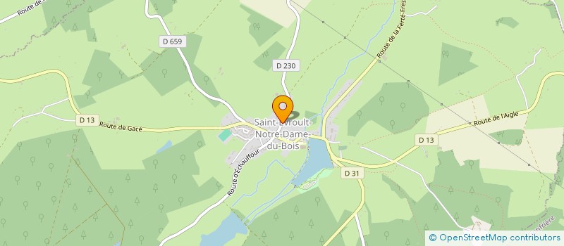 localisation de l'entreprise MADAME NADEGE HAMON à SAINT-EVROULT-NOTRE-DAME-DU-BOIS