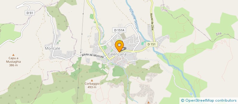localisation de l'entreprise MADAME NADEGE HANITRANIRINA à CALENZANA